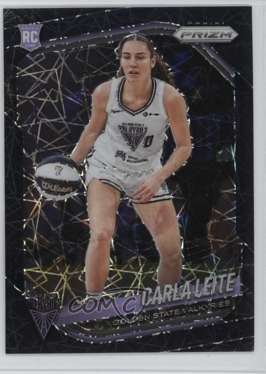 2025 Panini Prizm WNBA Black Velocity Prizm 28/39 Carla Leite #6 Rookie RC 5l1