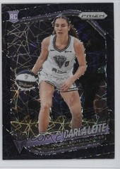 2025 Panini Prizm WNBA Black Velocity Prizm 28/39 Carla Leite #6 Rookie RC 5l1
