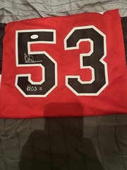 Artis Gilmore Chicago Bulls #53 Signed Red Basketball Jersey NBA