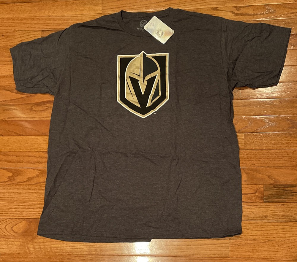 Men&rsquo;s Vegas Golden Knights Fanatics Branded Primary Logo Shirt NWT 3XL