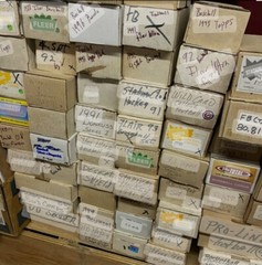 Huge NBA sportscards collection storage unit find Over 2 million cards Free S+H