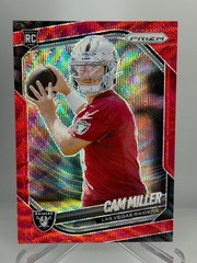 2025 Prizm Red Wave Cam Miller Rookie RC /149