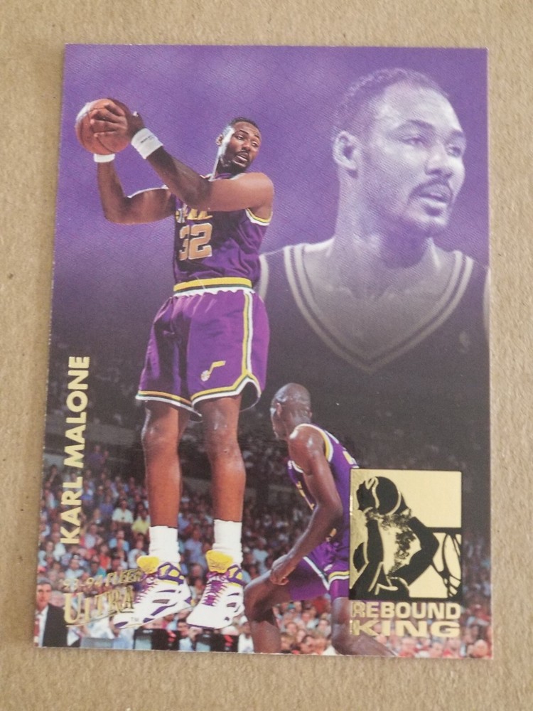 1993-94 Ultra Rebound Kings #4 Karl Malone Utah Jazz