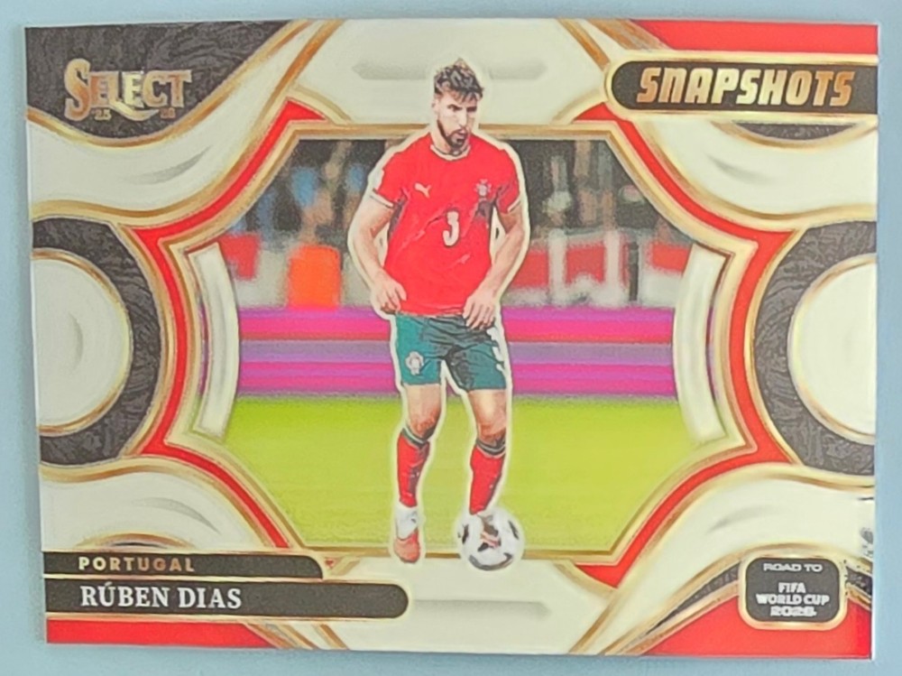 2025-26 Panini Select Road to FIFA World Cup Ruben Dias #2 Snapshots Portugal