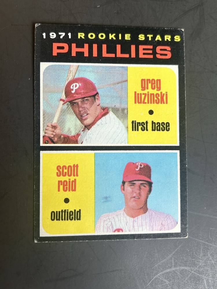 1971 TOPPS BASEBALL #439 Greg Luzinski Rookie EX/EX+ Philadelphia Phillies