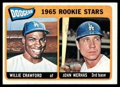 1965 Topps 1965 Rookie Stars (Willie Crawford / John Werhas) #453 RC Dodgers