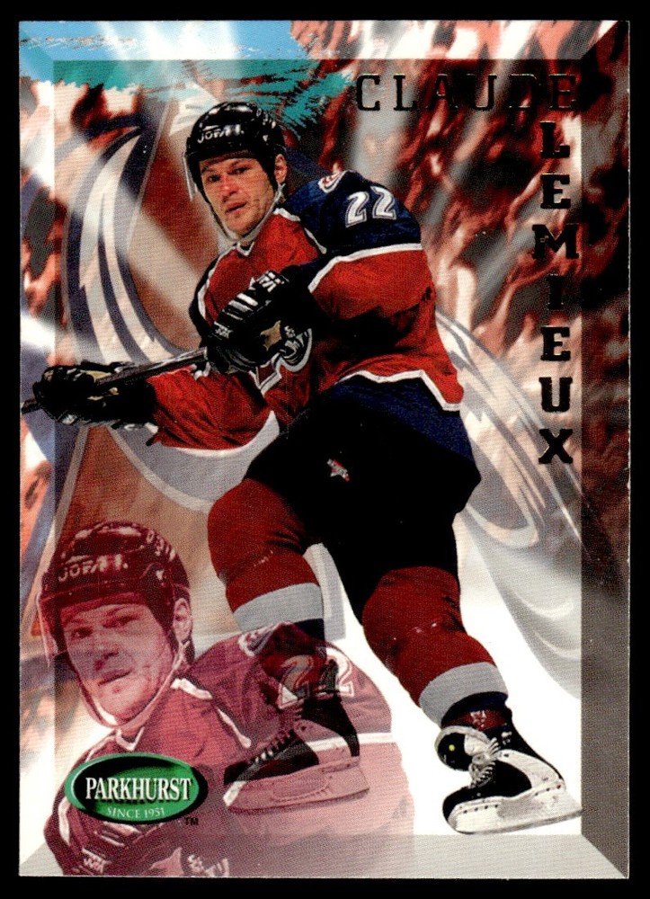 1995-96 Parkhurst International Claude Lemieux Colorado Avalanche #319