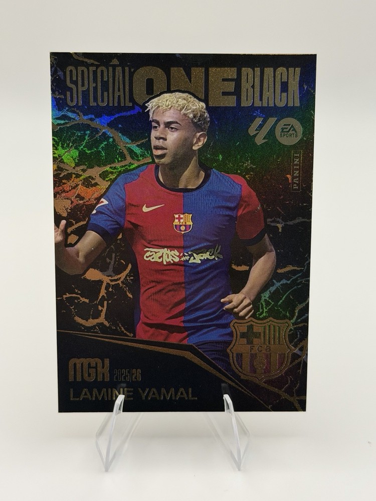 2025-26 Panini Megacracks Liga Lamine Yamal EA Sports Special One Black