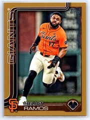 2025 Topps #527 Heliot Ramos Gold #/2025