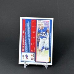 2025 Donruss Optic #88 Greg Rousseau