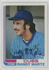 1982 Topps Randy Martz #188 1g62