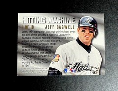 1995 Fleer Ultra Jeff Bagwell Hitting Machine Insert #1 Baseball Card Astros