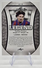 2024 Leaf Special Release – Exclusive Legend Exclusive Flag Lionel Messi #LE-13
