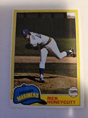 1981 Topps RICK HONEYCUTT #33 EX/NM