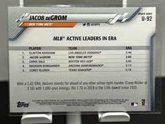 2020 Topps Update Rainbow Foil – #U-92 – Jacob deGrom – New York Mets