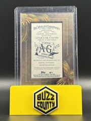 2016 TOPPS ALLEN & GINTER – ERNIE JOHNSON – AUTOGRAPH SP ESPN SPORTSCASTER