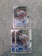 3 Card Drew Thorpe 1st Bowman Chrome-1 Paper-1 1st Edition-1 BDC-25 Yankees