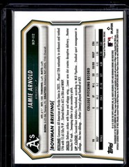 2026 Bowman #BCP-112 Jamie Arnold Chrome Prospects Aqua Shimmer Refractor /125
