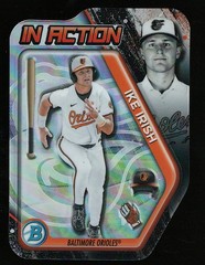 Ike Irish 2025 Bowman Draft – Bowman in Action #BIA-17