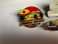(Five) Al Unser, Penske, 1983-1985 IndyCar/CART Series Champion Pins.