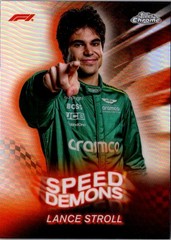 2024 Topps Chrome Formula 1 #SD-12 Lance Stroll Speed Demons
