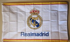 Real Madrid White 3×5 Ft Soccer Futbol Banner Flag
