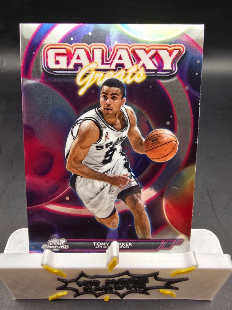 2025-26 Topps Chrome Cosmic Tony Parker Galaxy Greats