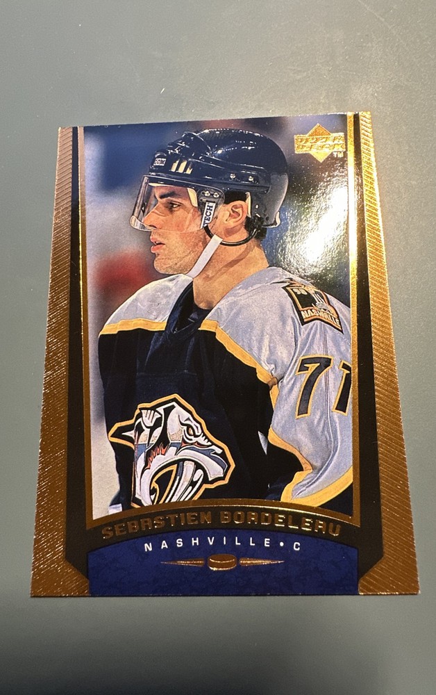 1998-99 Upper Deck – Sebastien Bordeleau #298 UD Exclusives /100