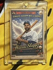 Custom Personalized handmade 2025 Adam The Woo Baseball Card New