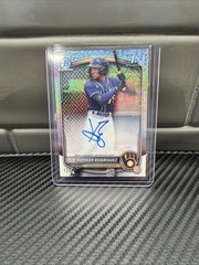 2025 Bowman Chrome | Yophery Rodriguez | 1st Bowman HTA Mojo Choice Auto /150