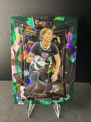 2025 Panini WNBA Select Basketball Kate Martin Concourse Green Ice Prizm #89