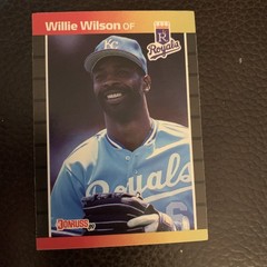 1989 Donruss Baseball 120 Willie Wilson