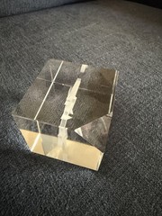 WWE Paperweight clear – Rare World Wrestling Entertainment