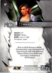 Hikaru Shida Wrestling SkyBox NM