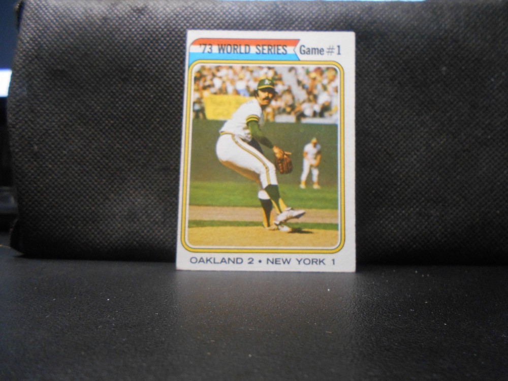 1974 Topps #472 World Series Game 1 WS