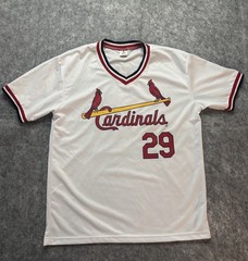 Vintage St. Louis Cardinals Coleman #29 MLB Jersey White Red Navy Unisex Size XL