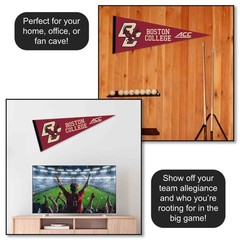 Boston College Eagles 12 in X 30 in ACC College Pennant