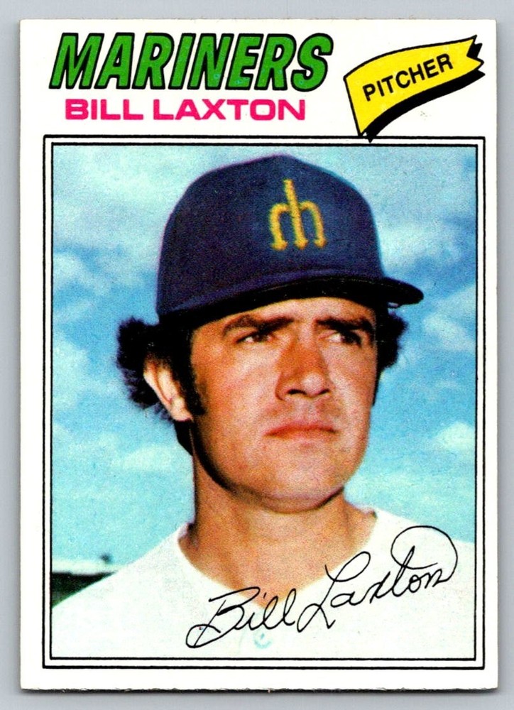 1977 Topps Baseball #394 Bill Laxton Mariners