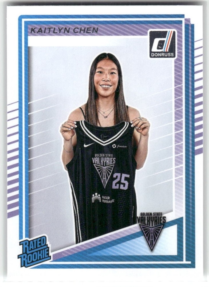 2025 Panini Donruss WNBA Rated Rookie Kaitlyn Chen #90 RC