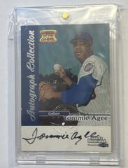 1999 Fleer Sports Illustrated Greats of the Game Tommie Agee Autograph #25