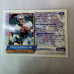 1994 Topps Finest Football Refractor #202 Troy Aikman