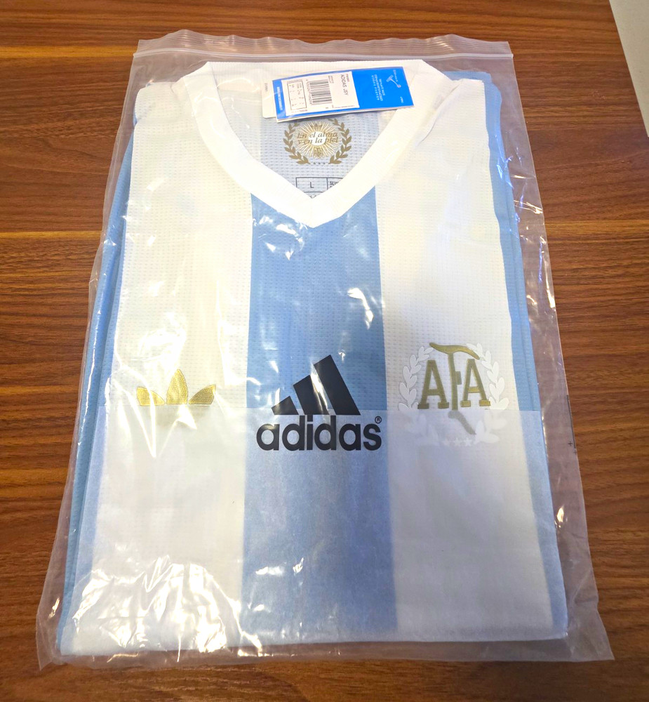 adidas Argentina AFA National Team – 50th Anniversary Jersey – Size L