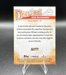 RYAN WALDSCHMIDT 2025 TOPPS PRO DEBUT – DRAFTED INSERT #DF-4