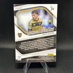 2025-26 Prizm Exequiel Zeballos Pink Prizm RC Fifa Boca Juniors