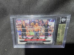 John Cena – Rock – Travis Scott – Beckett 10 Pristine /55211 2025 Topps Now WWE