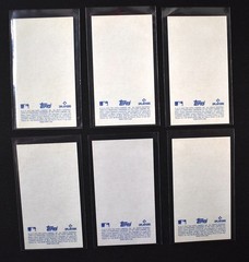 Lot Of (6) 2023 Topps 206 Low Series Blank Back SSP Variations Rizzo Bart Lowe