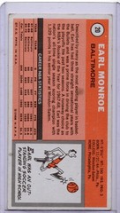 1970-71 Topps Earl Monroe #20 Baltimore Bullets