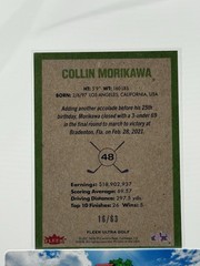 2023 Fleer Ultra 1963 Fleer /63 Collin Morikawa #48
