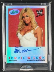 2007 Topps WWE eTopps Chrome Refractor ETW-7 Torrie Wilson Autograph /867 Sealed