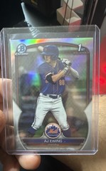 2023 Bowman Draft – Chrome AJ Ewing #BDC-152 Refractor (RC)